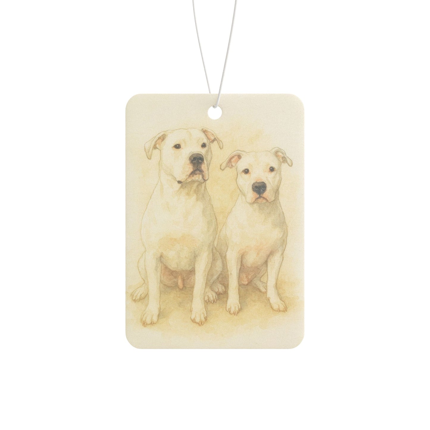Custom Pet Portrait Car Air Freshener