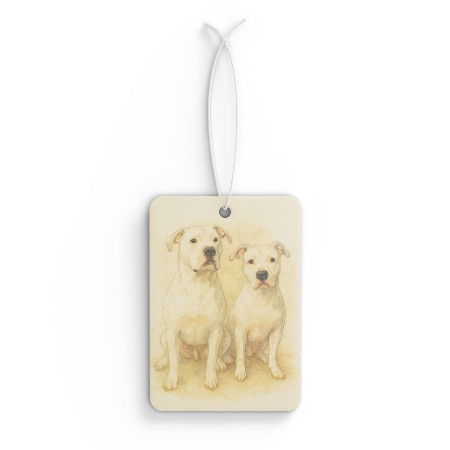 Custom Pet Portrait Car Air Freshener