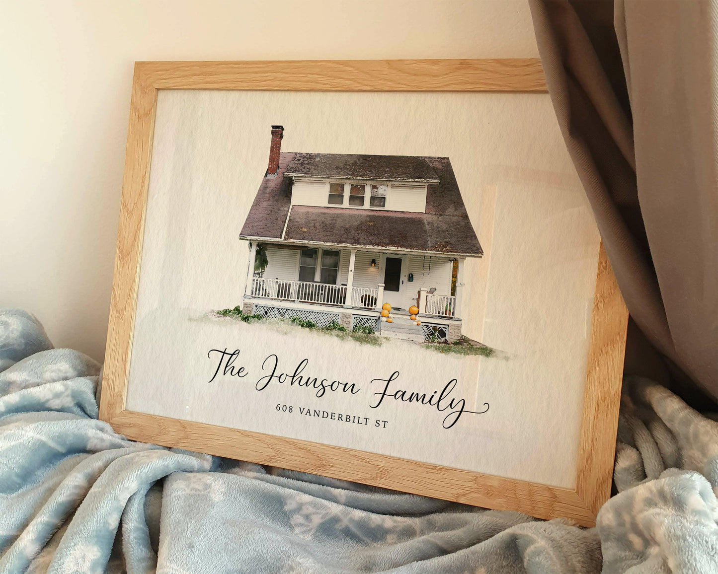 personalized home portrait