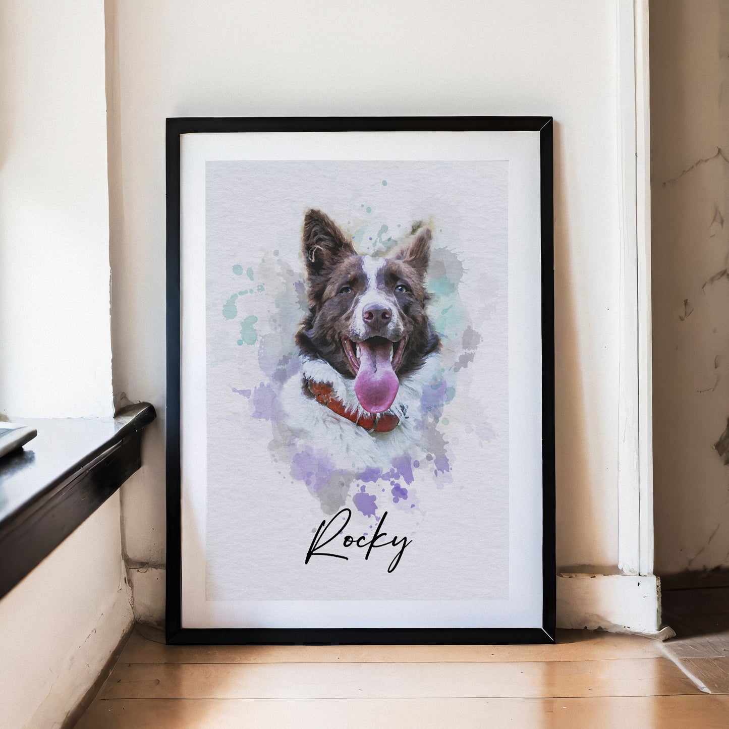 pet portrait from photo