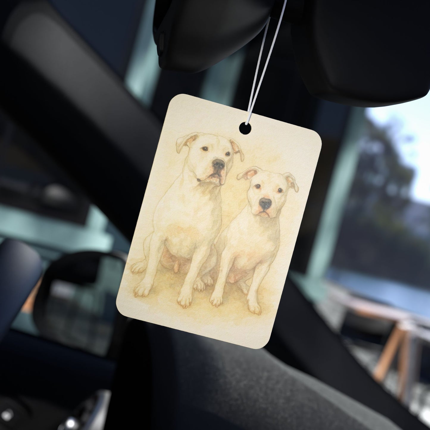 Custom Pet Portrait Car Air Freshener