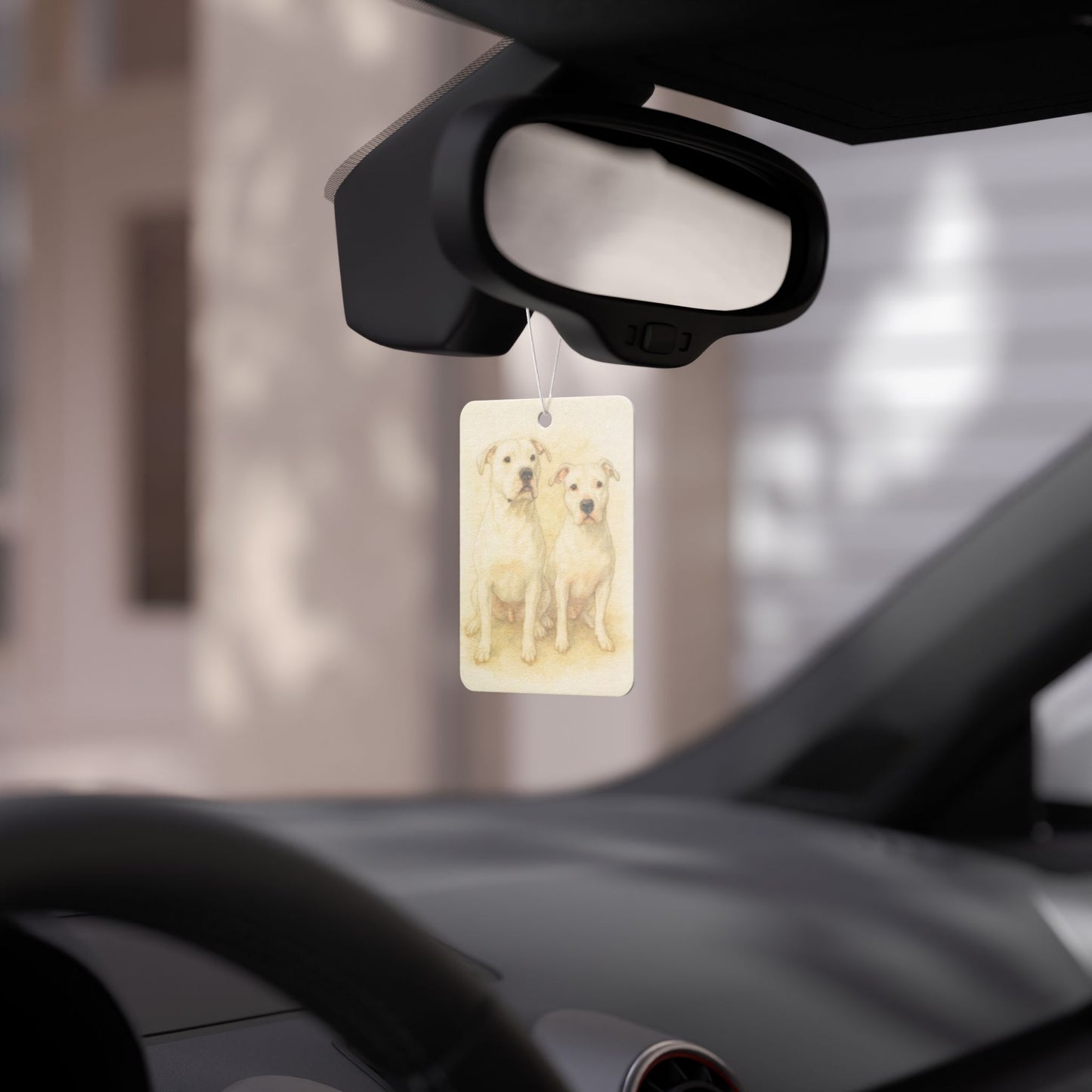 Custom Pet Portrait Car Air Freshener