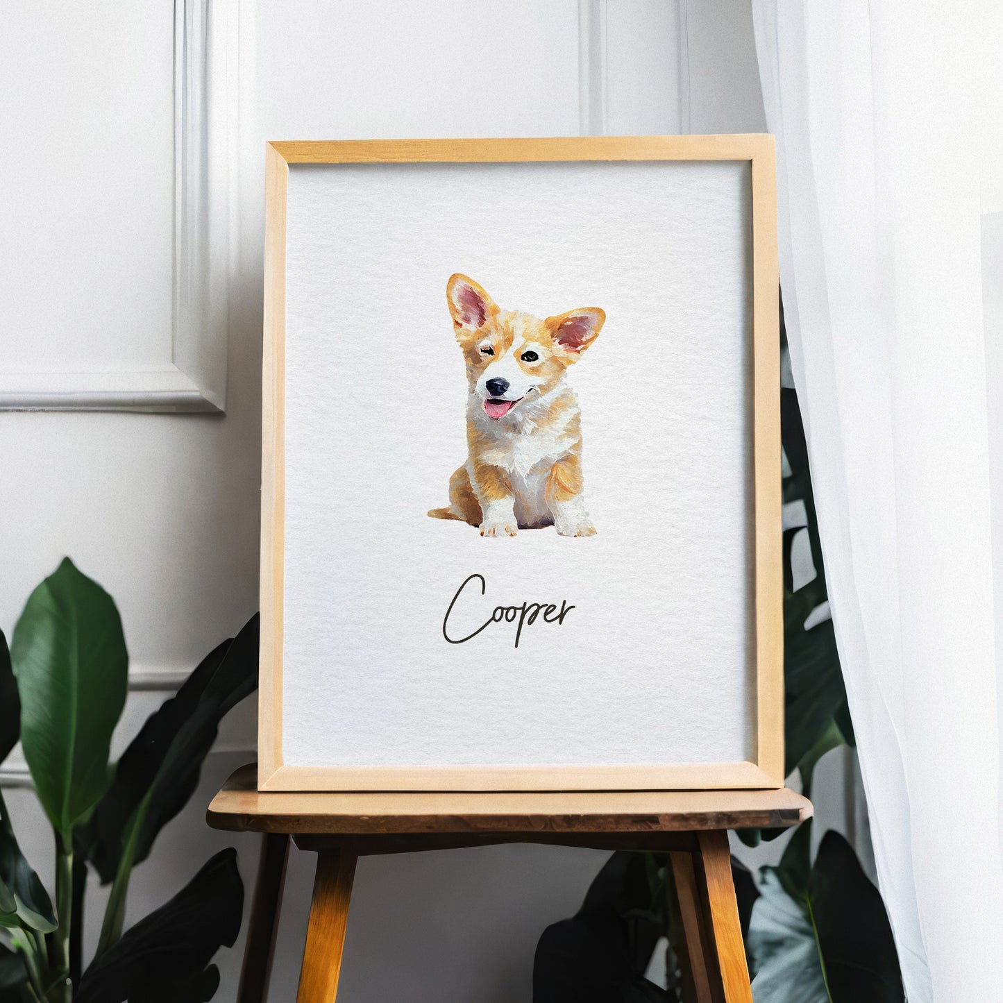 pet portrait from photo