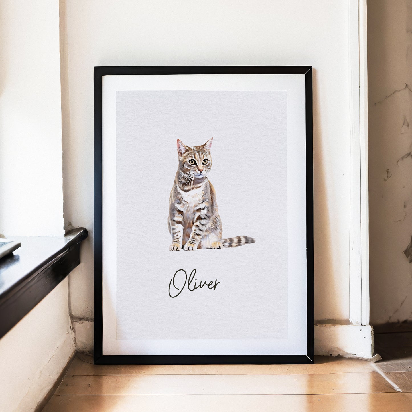digital pet portrait