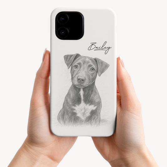 Custom Pet Phone Case, Personalized Dog Lover Gift, Tough Cases for Animal Lovers,  Unique Phone Accessory
