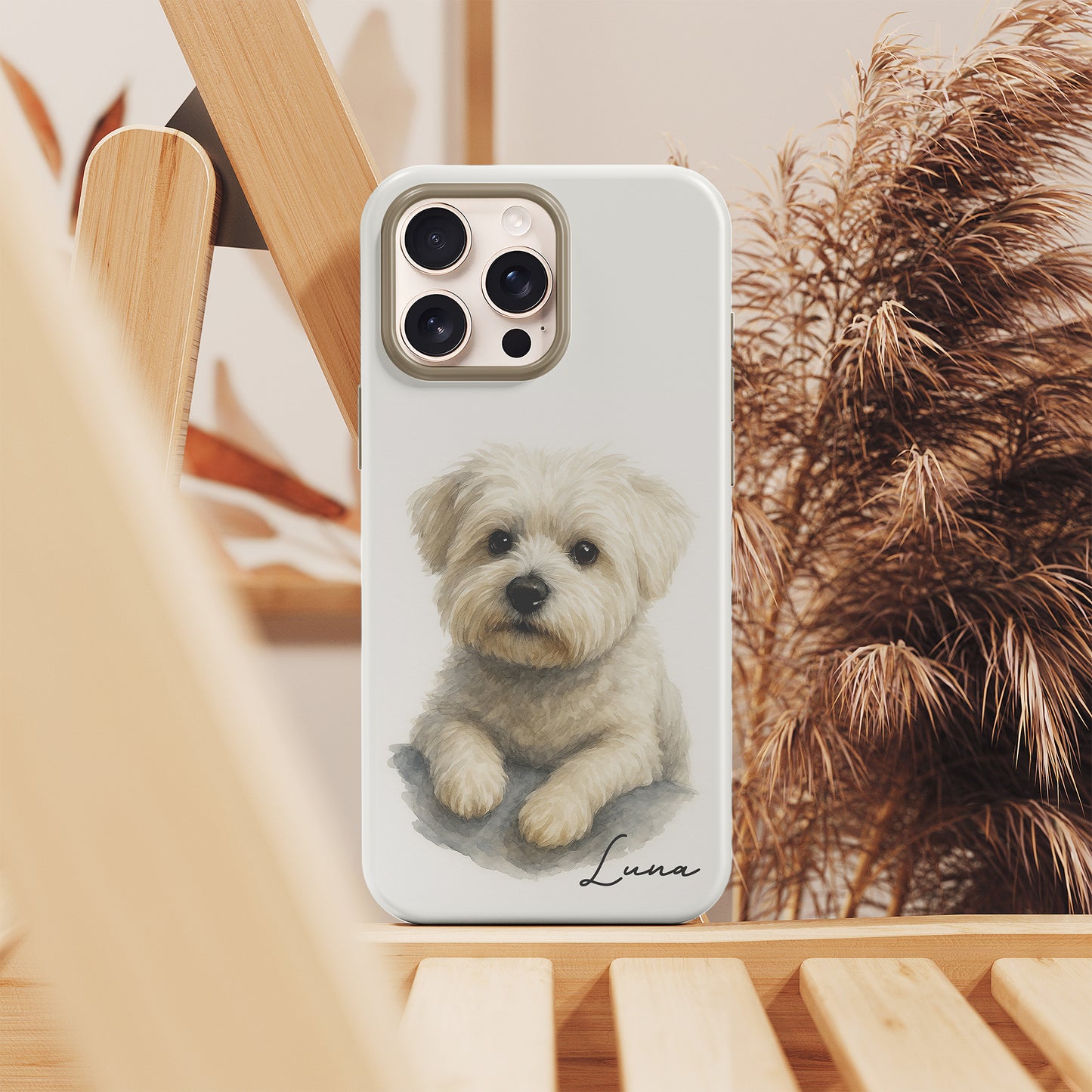 Custom Pet Phone Case, Personalized Dog Lover Gift, Tough Cases for Animal Lovers,  Unique Phone Accessory