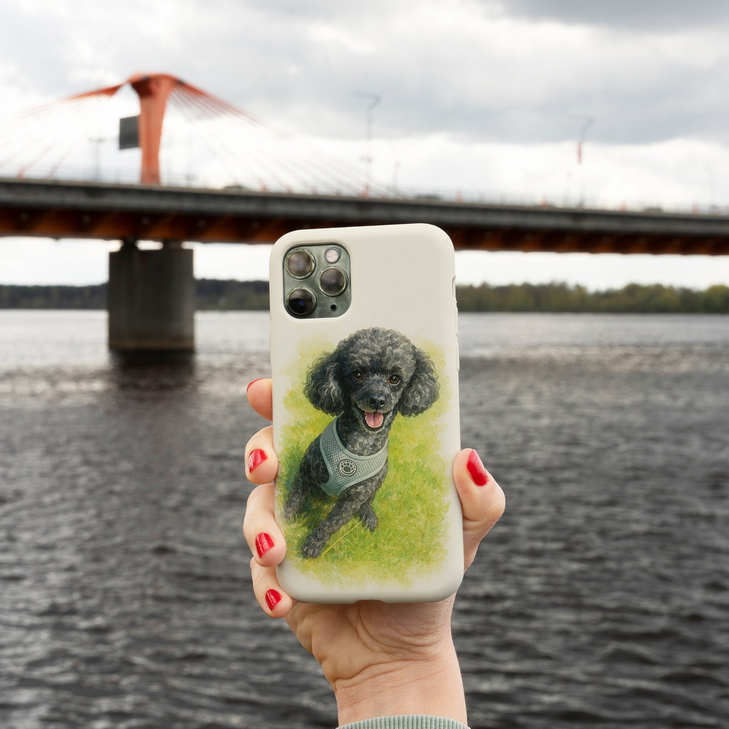 Custom Pet Phone Case, Personalized Dog Lover Gift, Tough Cases for Animal Lovers,  Unique Phone Accessory